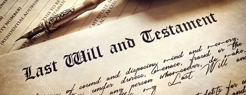 Wills & Probate service illustration